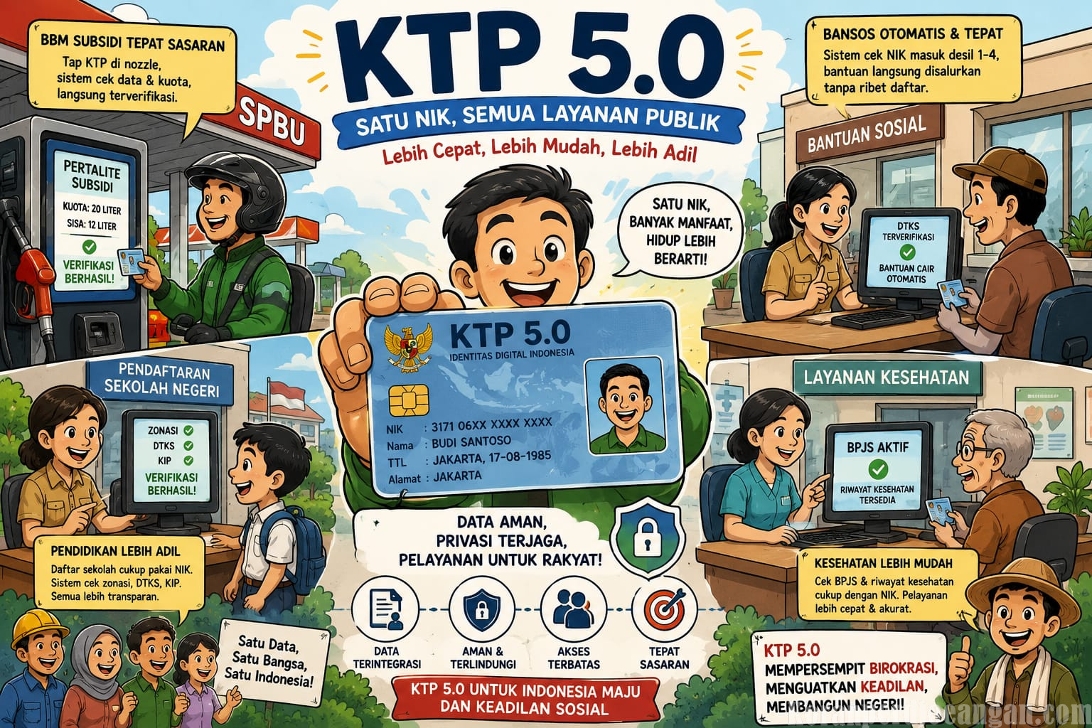 Buruh Usulkan KTP 5.0 kepada Presiden Prabowo: Pangkas Birokrasi, Tepatkan Subsidi, dan Wujudkan Keadilan Sosial