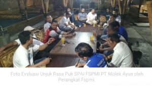 Perangkat Pimpinan Cabang FSPMI Tangerang Gelar Rapat Evaluasi Aksi Unjuk Rasa PUK SPAI FSPMI PT Molex Ayus