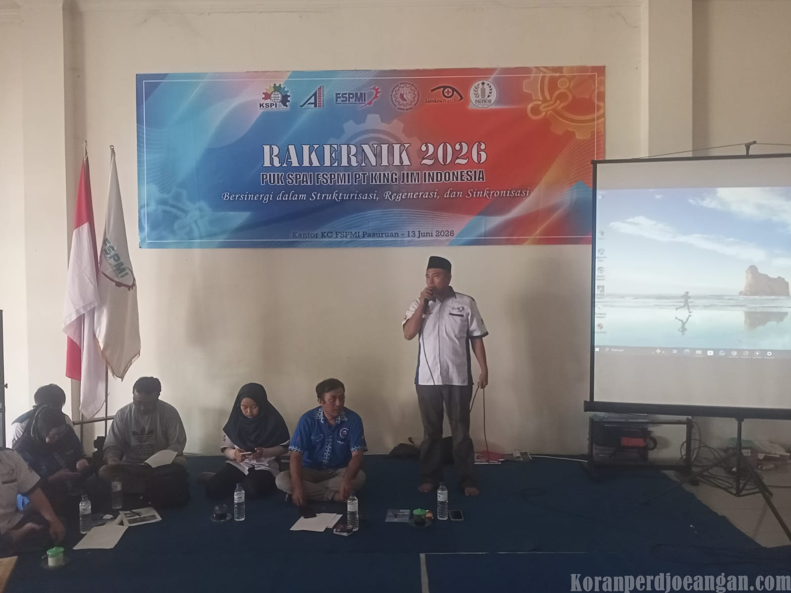 Rakernik PUK SPAI FSPMI PT King Jim Indonesia Perkuat Konsolidasi dan Arah Program Perjuangan Organisasi