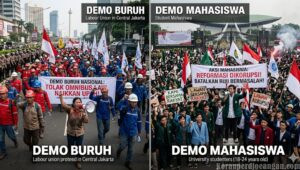 Buruh dan Mahasiswa; Dua Kekuatan Jalanan, Satu Tujuan Perubahan