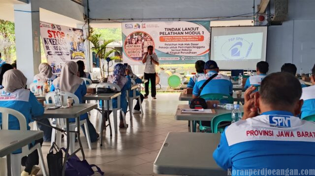 TTM DTDA-KSPI Perkuat Peran Kader Serikat dalam Kampanye Stop Kekerasan Berbasis Gender