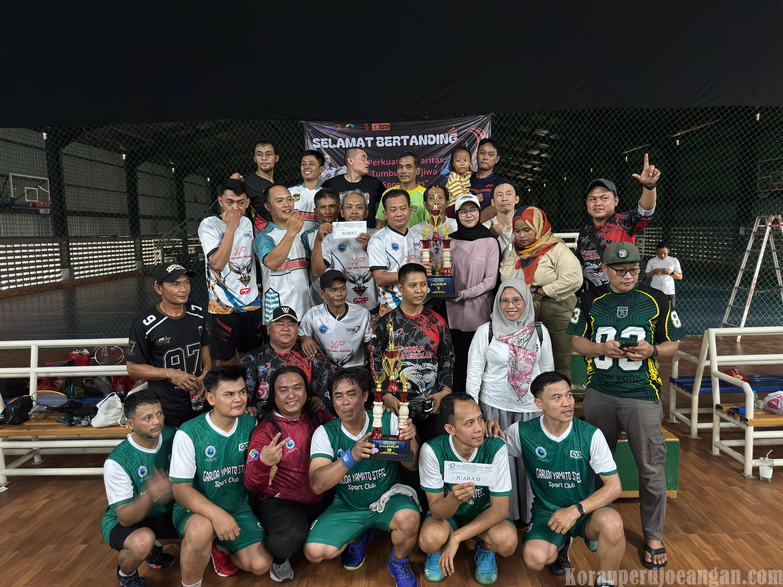 Kemeriahan Babak final Mini Soccer & Bulu Tangkis dalam Perselope 2026