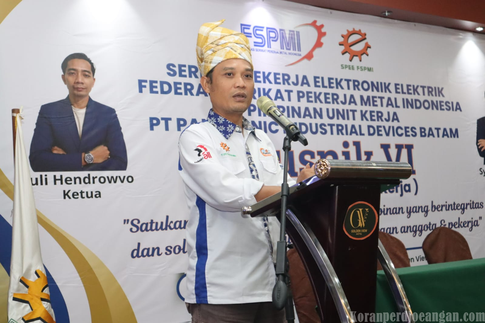 Syafri Ahmad Terpilih Secara Mufakat Pimpin PUK SPEE FSPMI PT Panasonic Industrial Devices Batam 2026 – 2030