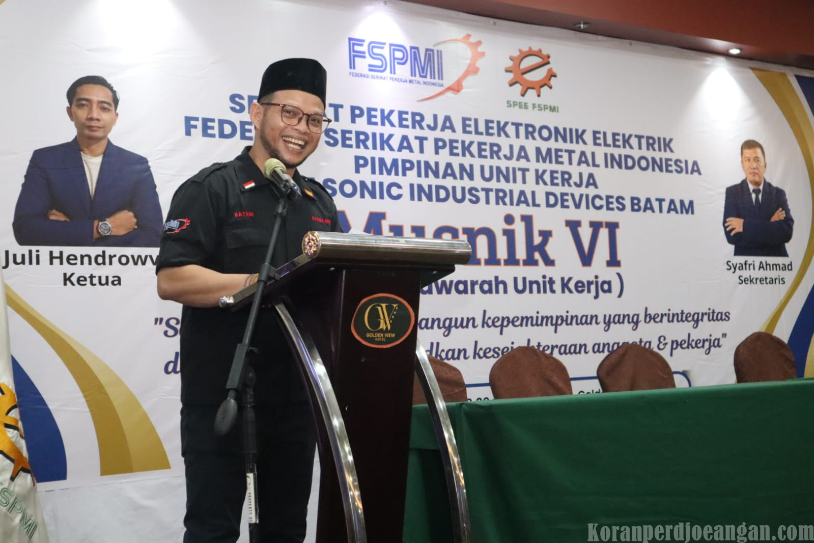 Satukan Langkah Membangun Kepemimpinan Yang Berintegritas Dan Solid Untuk Mewujudkan Kesejahteraan Anggota Dan Pekerja