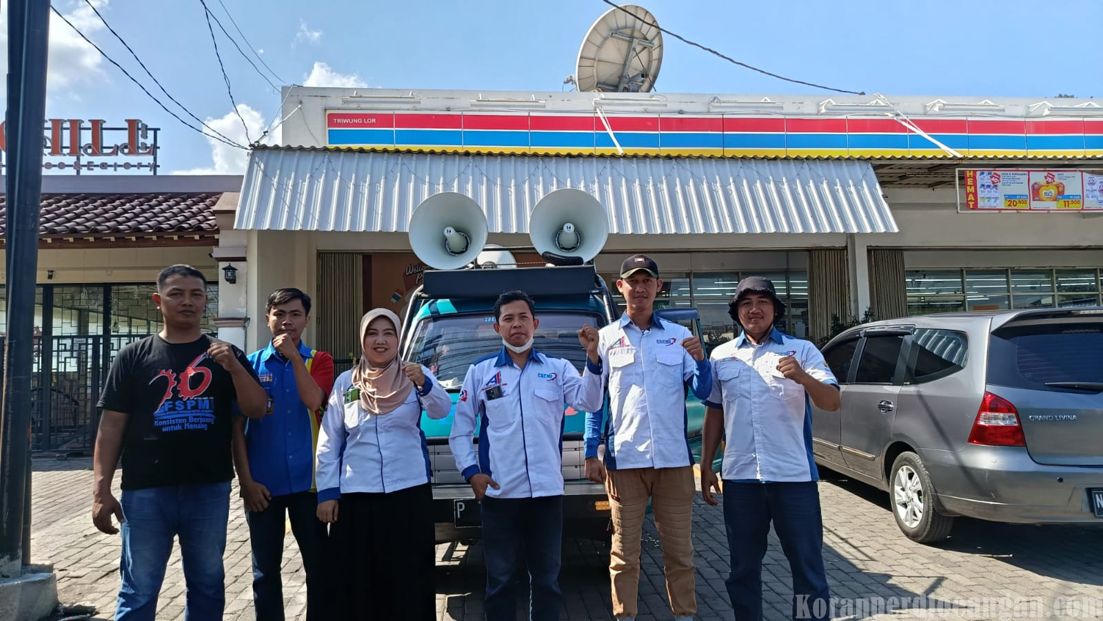 Perwakilan FSPMI Banyuwangi, Jember, Lumajang, dan Probolinggo Berangkat Bersama Hadiri Kunjungan Kerja Penasihat Khusus Presiden RI