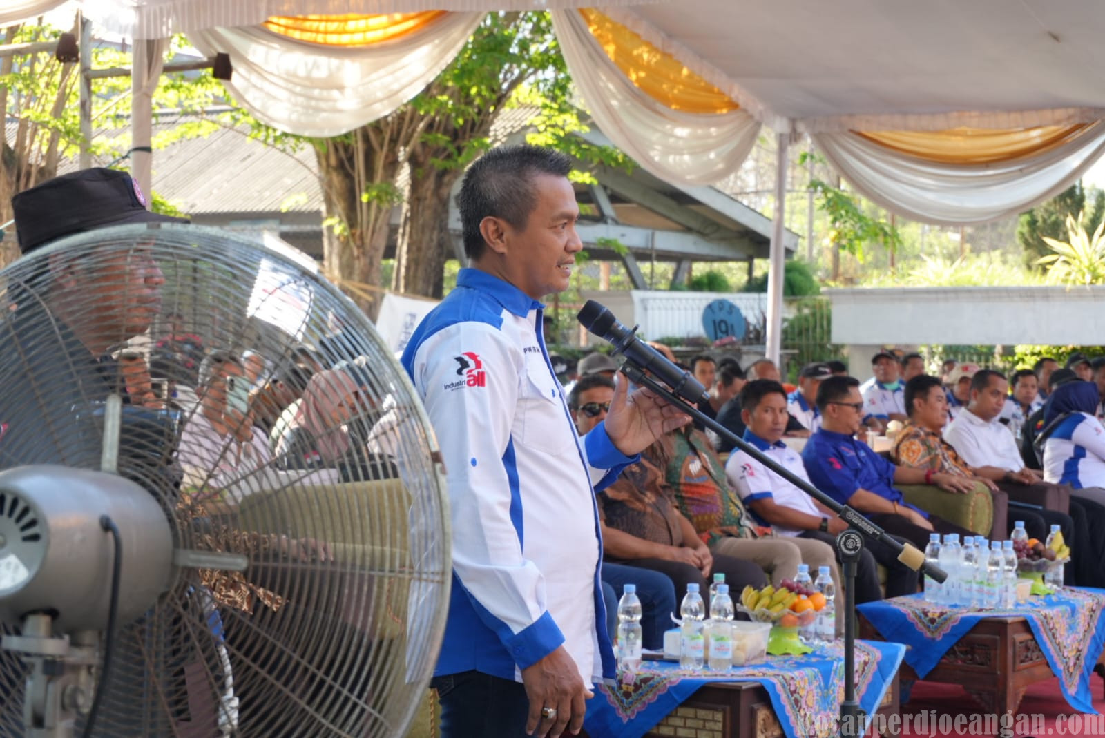 Jazuli Semangati Karyawan PT Pakerin dalam Konsolidasi Bersama Penasihat Khusus Presiden RI