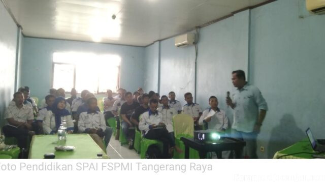 PC SPAI FSPMI Tangerang Gelar Pendidikan Public Speaking dan Advokasi untuk Tingkatkan Kapasitas Kader