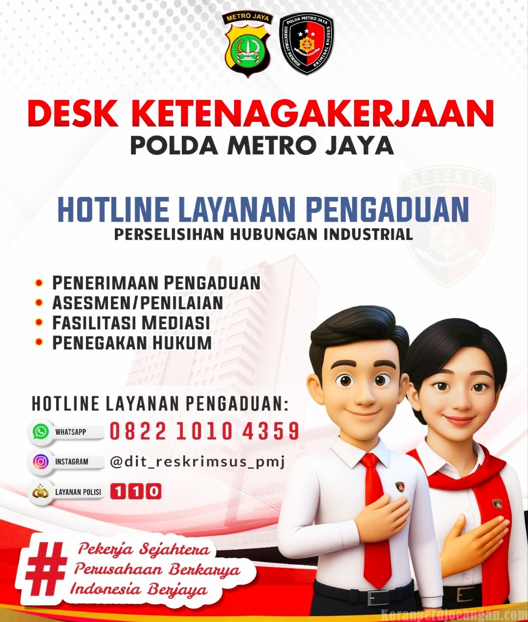 Masih Banyak Buruh Belum Tahu, Ini Fungsi Penting Desk Ketenagakerjaan