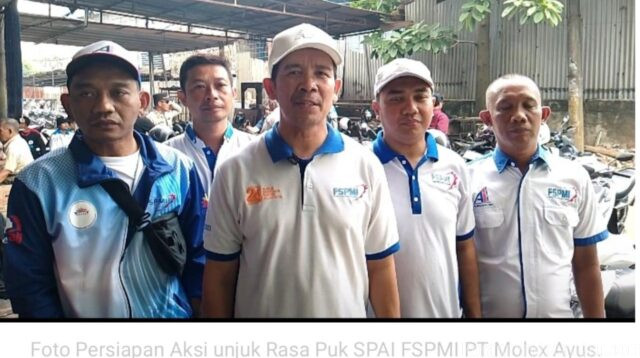 PUK SPAI FSPMI PT Molex Ayus Bersama PC SPAI FSPMI Tangerang Datangi Kantor Pusat di Jakarta, Tuntut Kejelasan Upah 2026