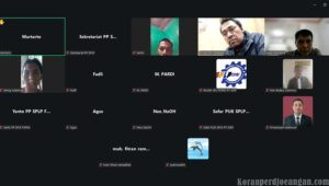 PP SPLP FSPMI Gelar Pendidikan Advokasi Dasar Lewat Zoom Meeting