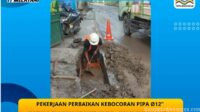 Dampak Perbaikan Pipa Distribusi Air di Cikarang Selatan Terganggu