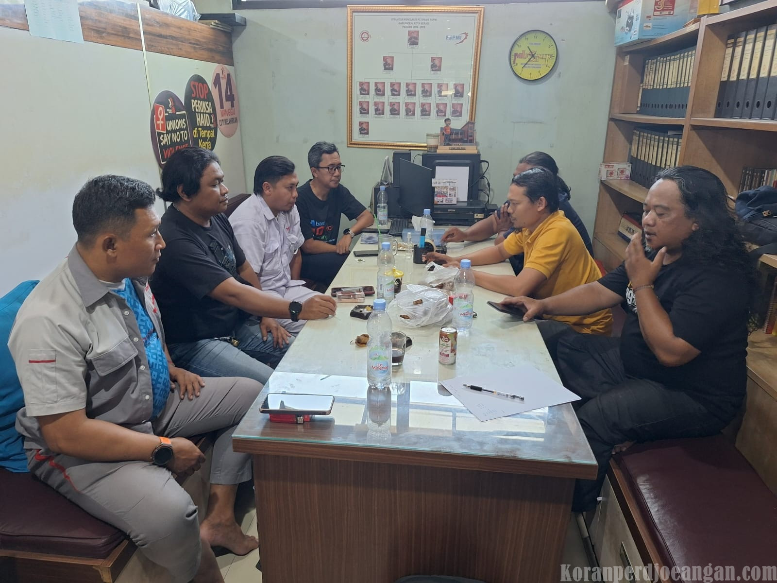 Akselerasi Kader Organisasi, PC SPAMK FSPMI Bekasi Matangkan Rencana Sekolah Buruh Batch 2