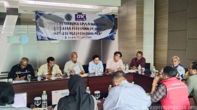 Dialog Terbuka Pimpinan Serikat Pekerja & Manajemen IMIP Digelar di Vasaka Hotel Jakarta