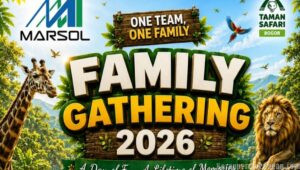 One Team One Family, Karyawan Marsol Siap Ciptakan Kenangan di Family Gathering 2026