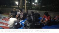 Persiapan Refreshing Course PC SPLP FSPMI Tangerang Dimulai, Panitia Mulai Bekerja Sejak Malam Hari