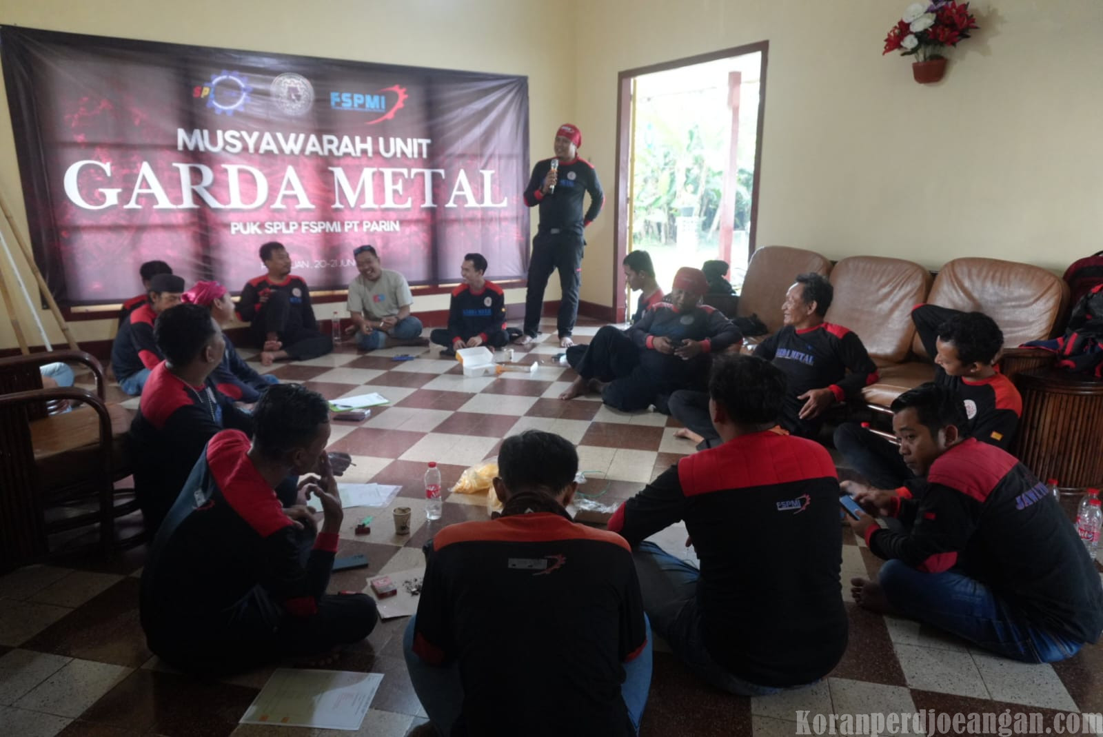 Refreshing Course Garda Metal PT PARIN Perkuat Militansi dan Siapkan Strategi Baru