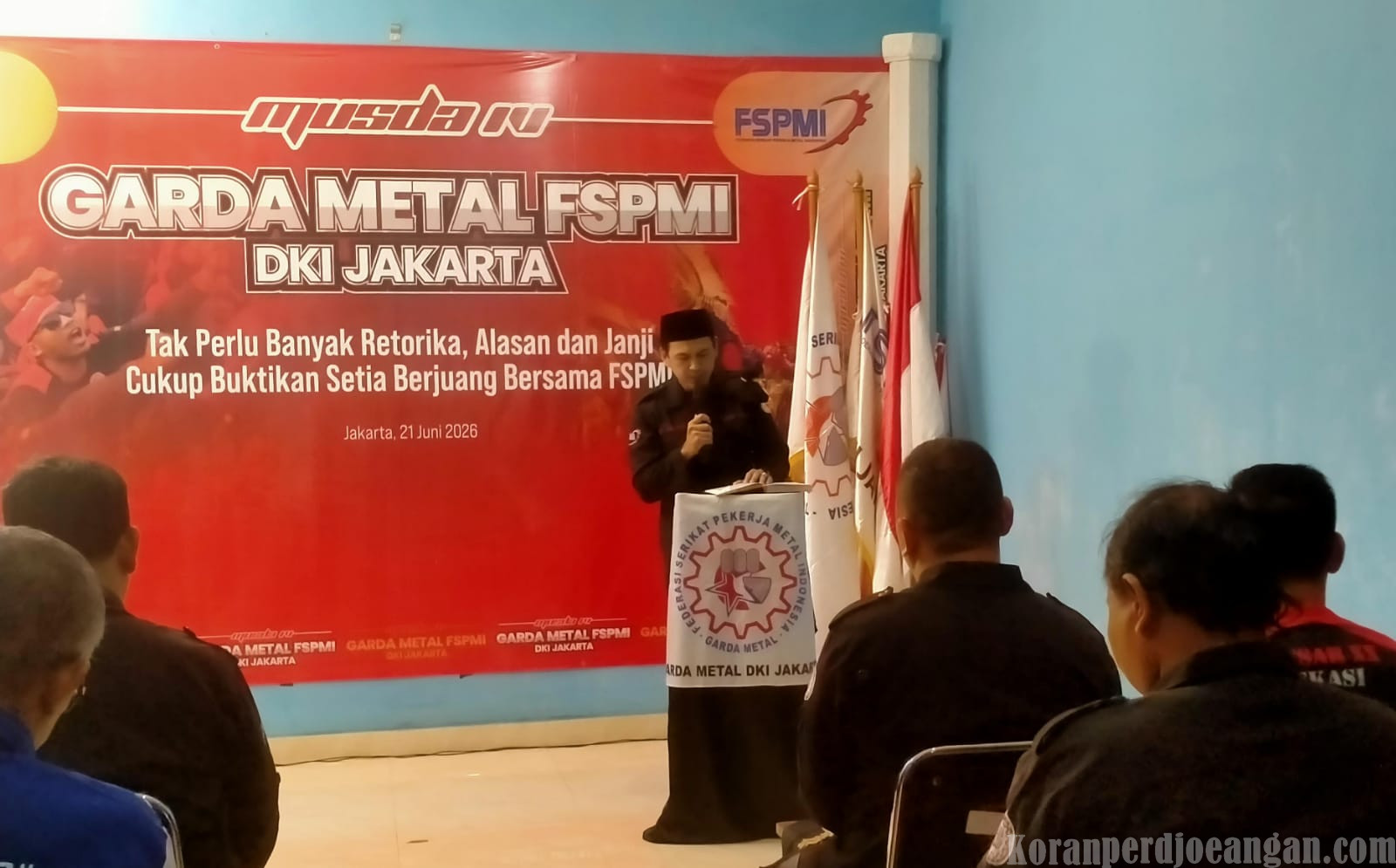 Musda IV Garda Metal FSPMI DKI: Regenerasi Kepemimpinan untuk Perkuat Perjuangan Buruh