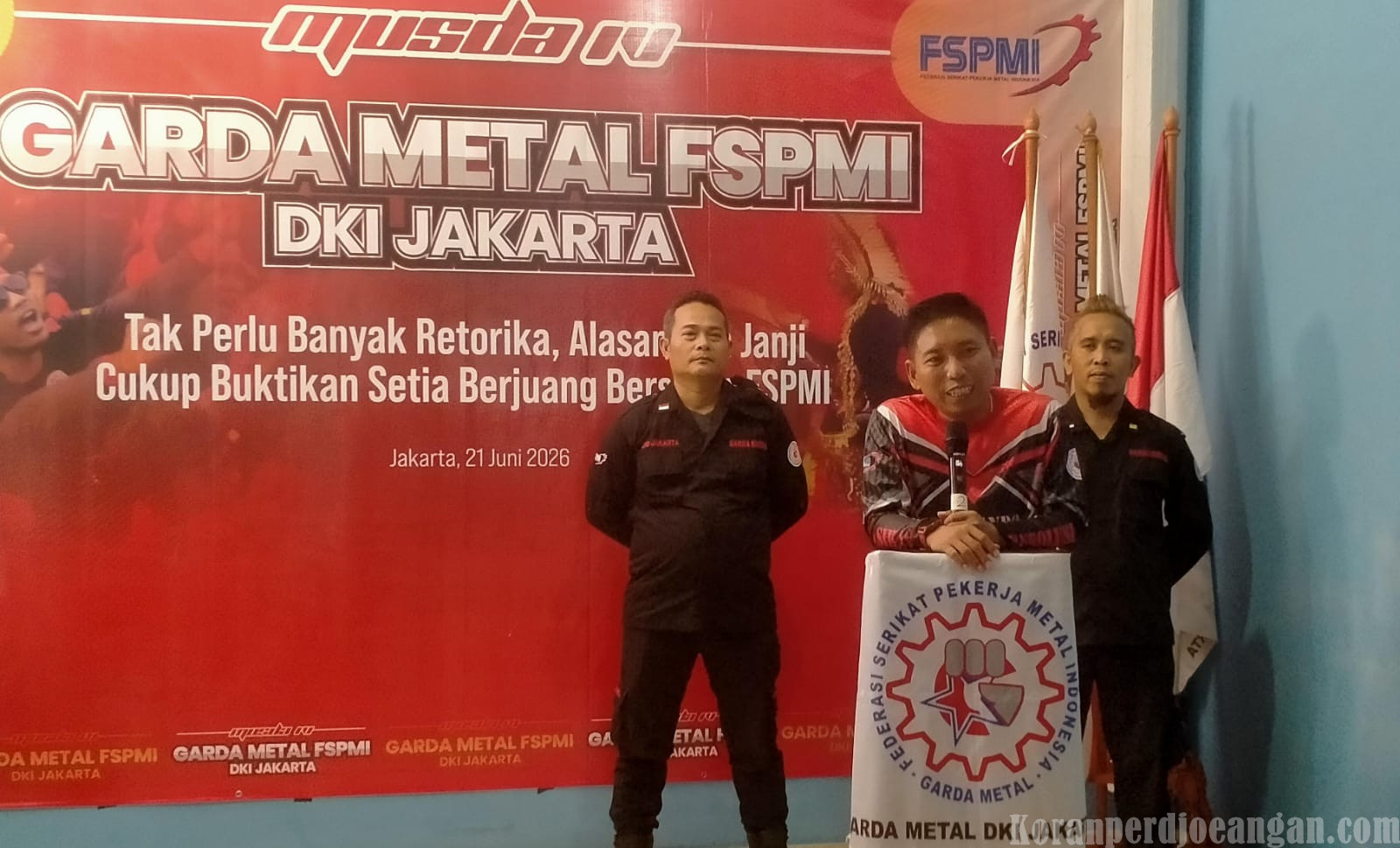 Musda IV Garda Metal DKI Jakarta, Ini Pesan Presiden FSPMI