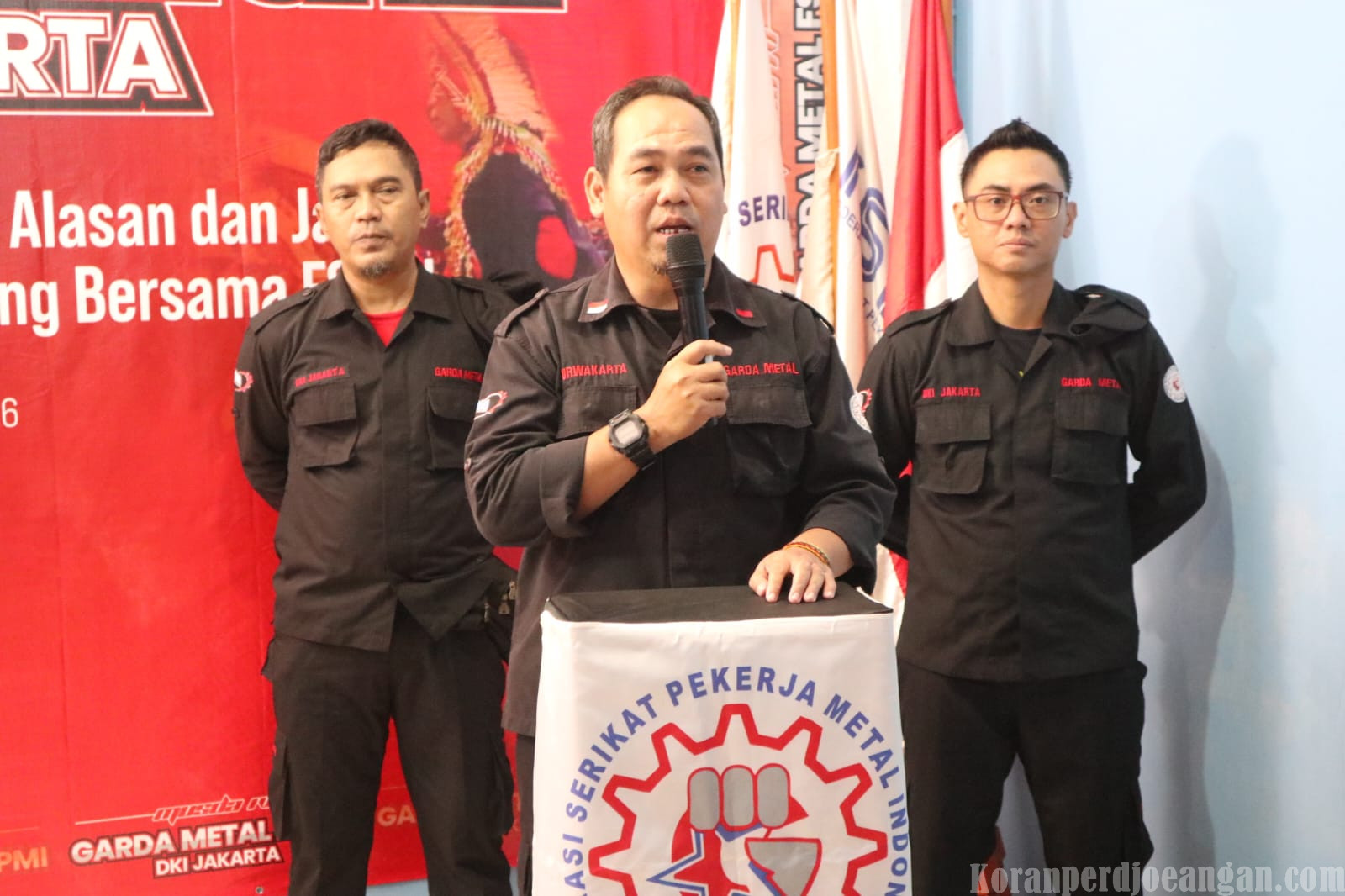 Pesan Pangkornas Garda Metal FSPMI di Musda IV Garda Metal DKI jakarta