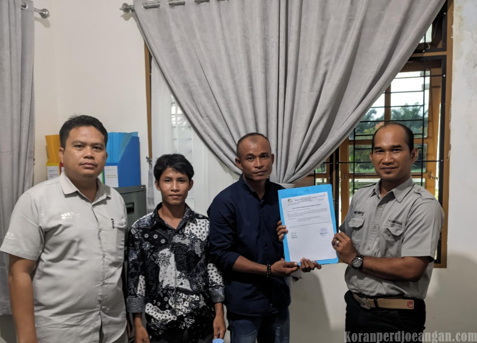 PUK SPPK FSPMI Resmi Serahkan Pencatatan Serikat ke Manajemen PT. RSS Kampar