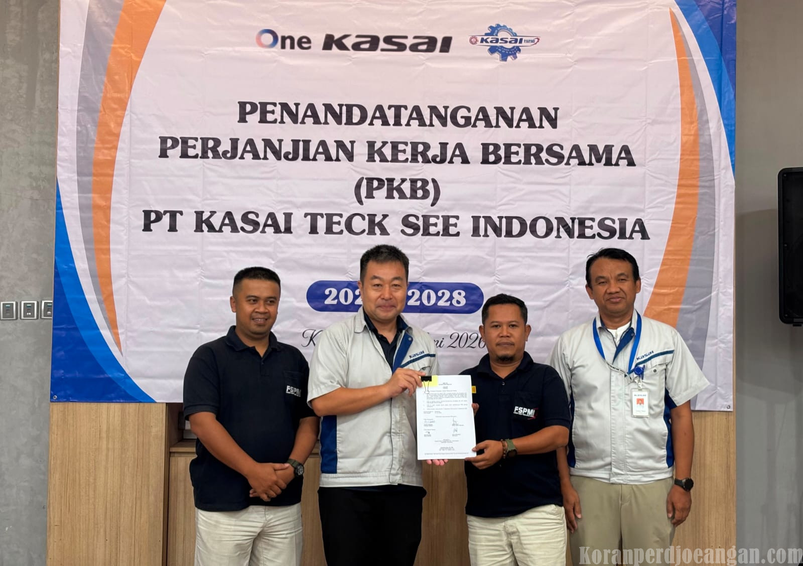 Kembali Cetak Rekor! PT Kasai Teck See Indonesia Sepakati PKB Periode 2026–2028 Tiga Bulan Lebih Awal