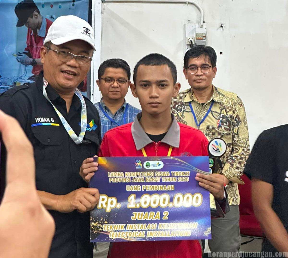 Haidar Risang Faqih Raih Juara 2 Electrical Installation LKS Jabar 2026, Gagal Wakili Jawa Barat ke Nasional