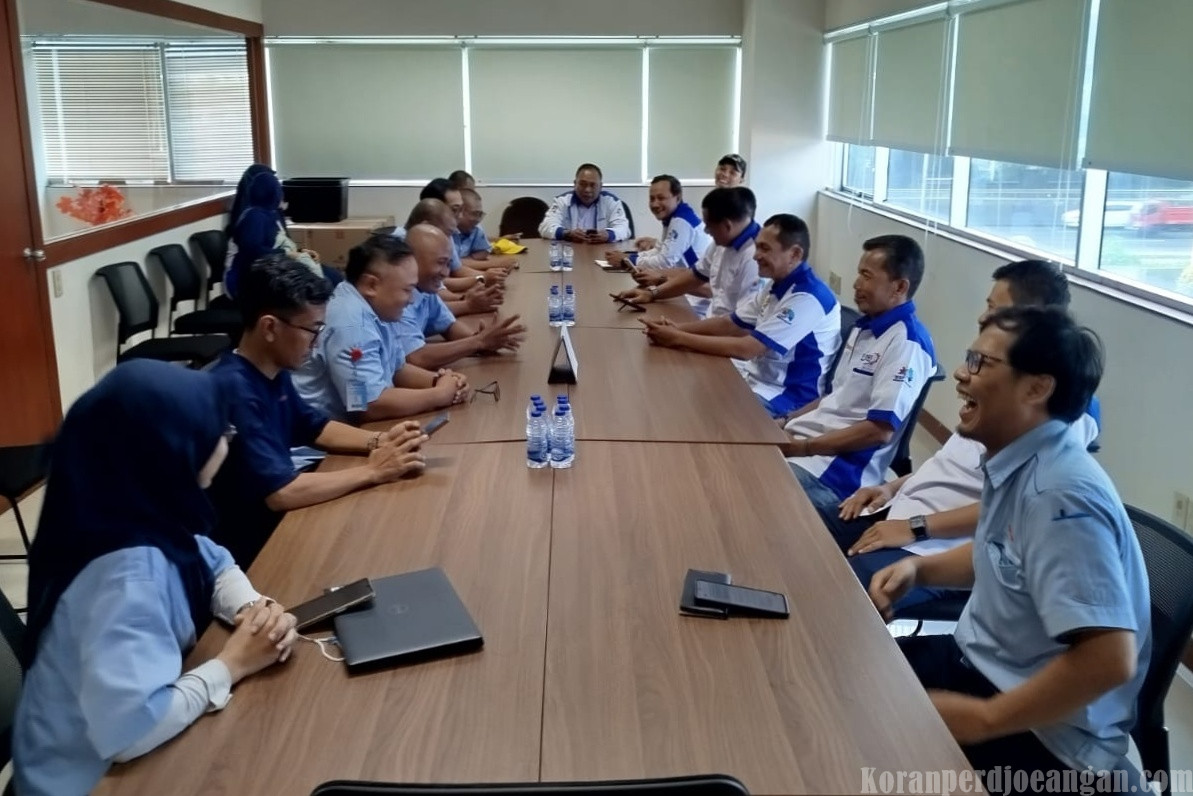 Kunjungan Kerja PC SPEE FSPMI Bekasi ke PUK Tenma Bahas Penguatan Internal Organisasi