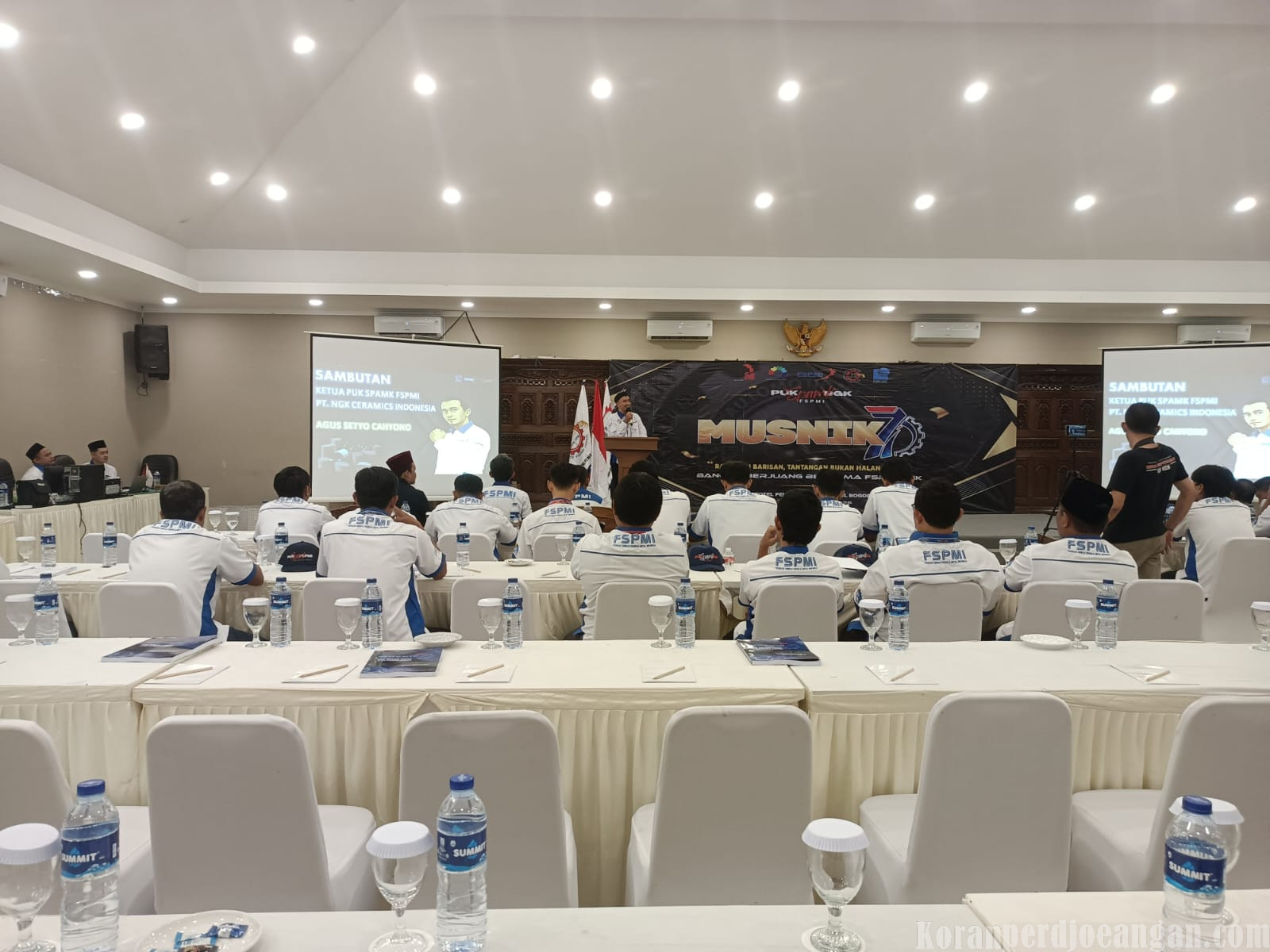 Musnik VII PUK SPAMK FSPMI PT NGK Ceramic : Rapatkan Barisan, Tantangan Bukan Halangan