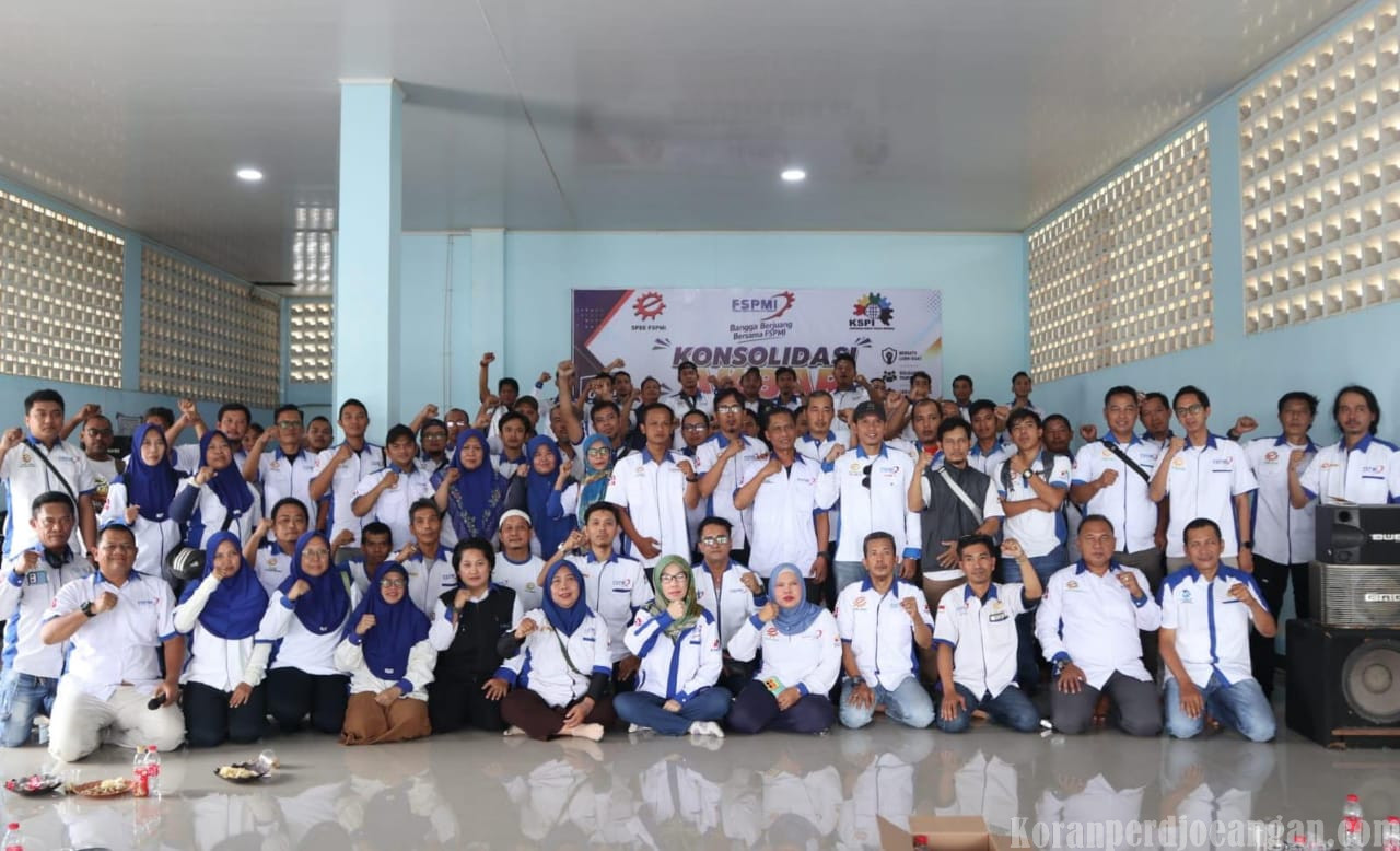 Konsolidasi Akbar PUK SPEE FSPMI Se-Kab/Kota Bekasi : Kesetaraan Adalah Kekuatan