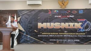 Hadiri Musnik VII PUK SPAMK FSPMI PT NGK Ceramic, Presiden FSPMI Tegaskan Jaga Persatuan dan Militansi