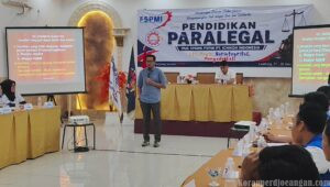 Membangun Pekerja Sadar Hukum, PUK SPAMK FSPMI PT Ichikoh Indonesia Gelar Pendidikan Paralegal