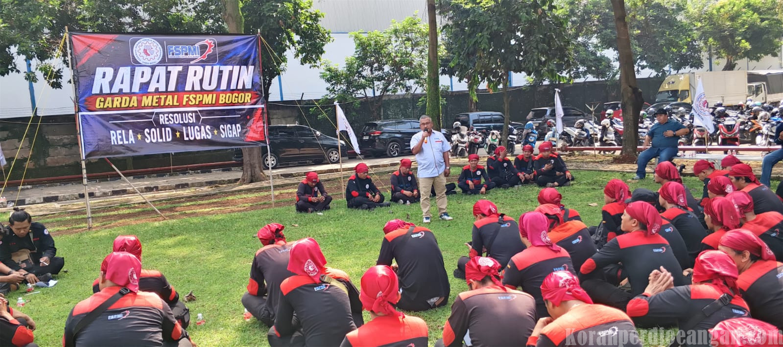 Regenerasi Jadi Fokus Rapat Rutin Garda Metal FSPMI Bogor