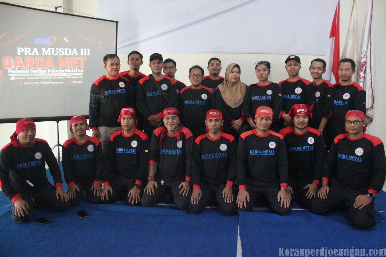 Pra-MUSDA Garda Metal FSPMI Pasuruan Raya Tetapkan Kandidat Pangkorda dan Sekda Periode 2026–2031