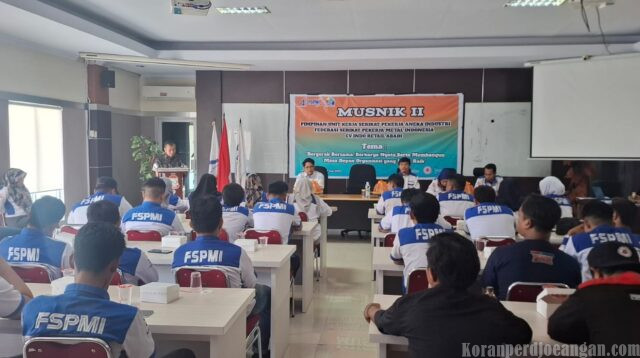 Musnik II Serikat FSPMI Indo Retail Abadi Dibuka Resmi Kadisnaker Makassar