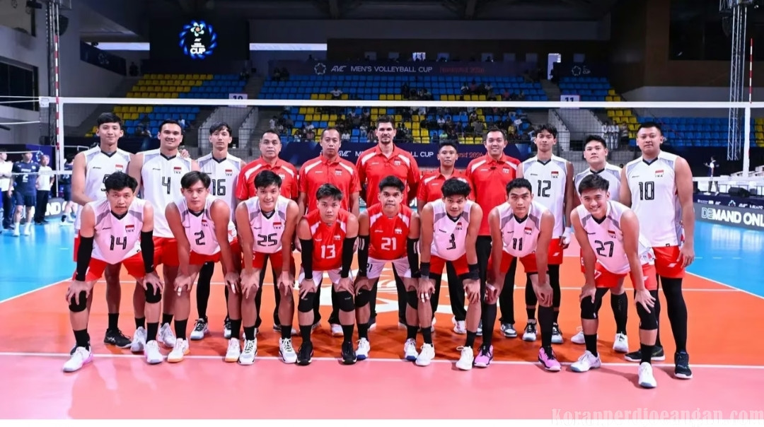 Timnas Voli Putra Indonesia Juara AVC Cup 2026 Usai Libas Korea Selatan 3-0