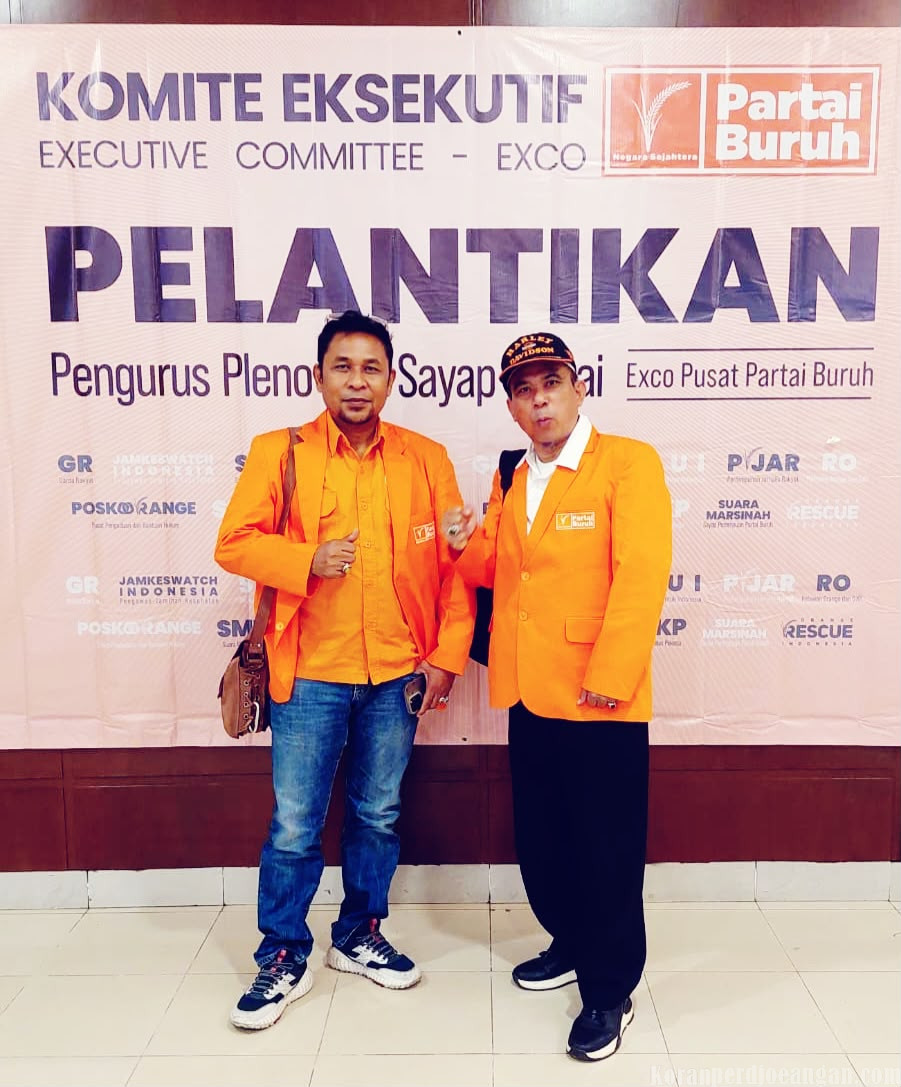 Ramli dan Syafriadi Masuk Kepengurusan Nasional, Pengurus Exco Pusat dan Sayap Partai Buruh Periode 2026–2031 Resmi Dilantik