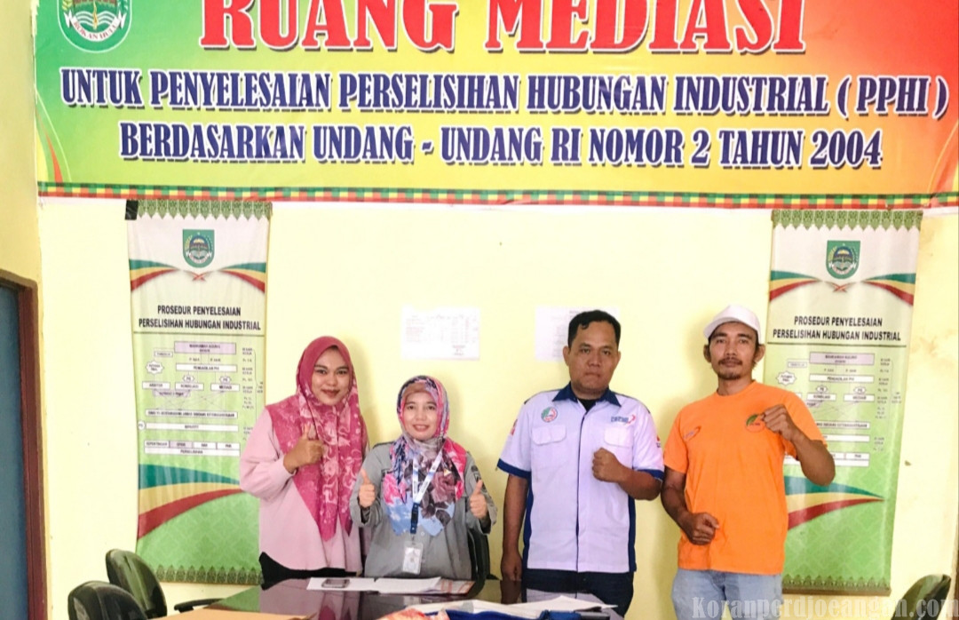 Perjuangan PUK SPPK FSPMI PT KCN Berbuah Hasil, Mediator Rekomendasikan Dian Antoni Lubis Kembali Kejabatan Semula