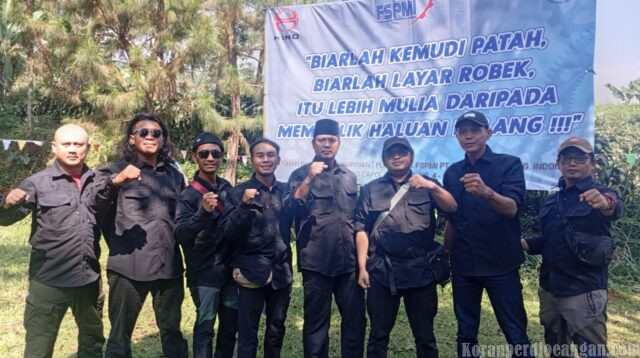 Tempa Jiwa Pemimpin, Serikat FSPMI PT HMMI Gelar Latihan Dasar Kepemimpinan di Subang