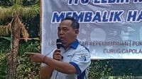 Ketua DPW FSPMI Jawa Barat Hadiri Latihan Dasar Kepemimpinan PUK SPAMK FSPMI PT HMMI di Curug Capolaga