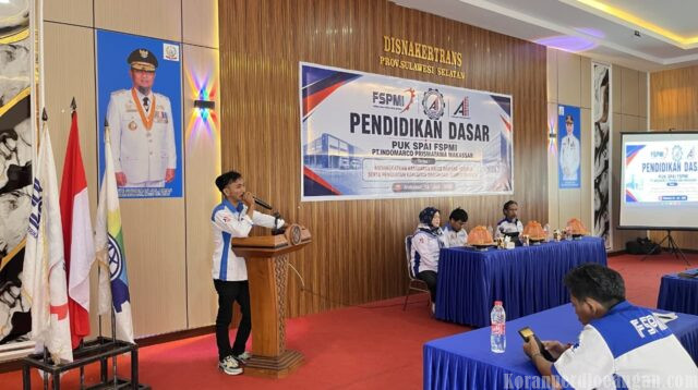 Serikat FSPMI Indomarco Prismatama Makassar Gelar Pendidikan Dasar Untuk Kuatkan Kesadaran Dan Kapasitas Organisasi