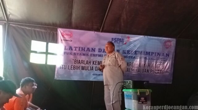 Pesan Pengurus Nasional Garda Metal di LDK PUK Hino: Semangat Berserikat Tak Boleh Padam
