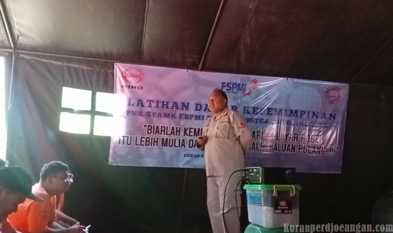 Pesan Pengurus Nasional Garda Metal di LDK PUK Hino: Semangat Berserikat Tak Boleh Padam