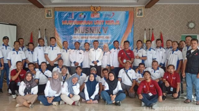 Musyawarah Unit Kerja V Serikat FSPMI PT Corinthians Industries Indonesia Resmi Ditutup, Tetapkan Pengurus Periode 2026–2029