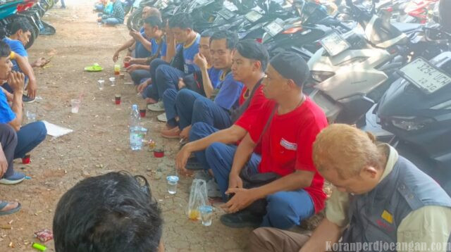 Rapat Rutin Serikat Pekerja FSPMI PT Indomarco Prismatama Matangkan Persiapan HUT PUK ke-9