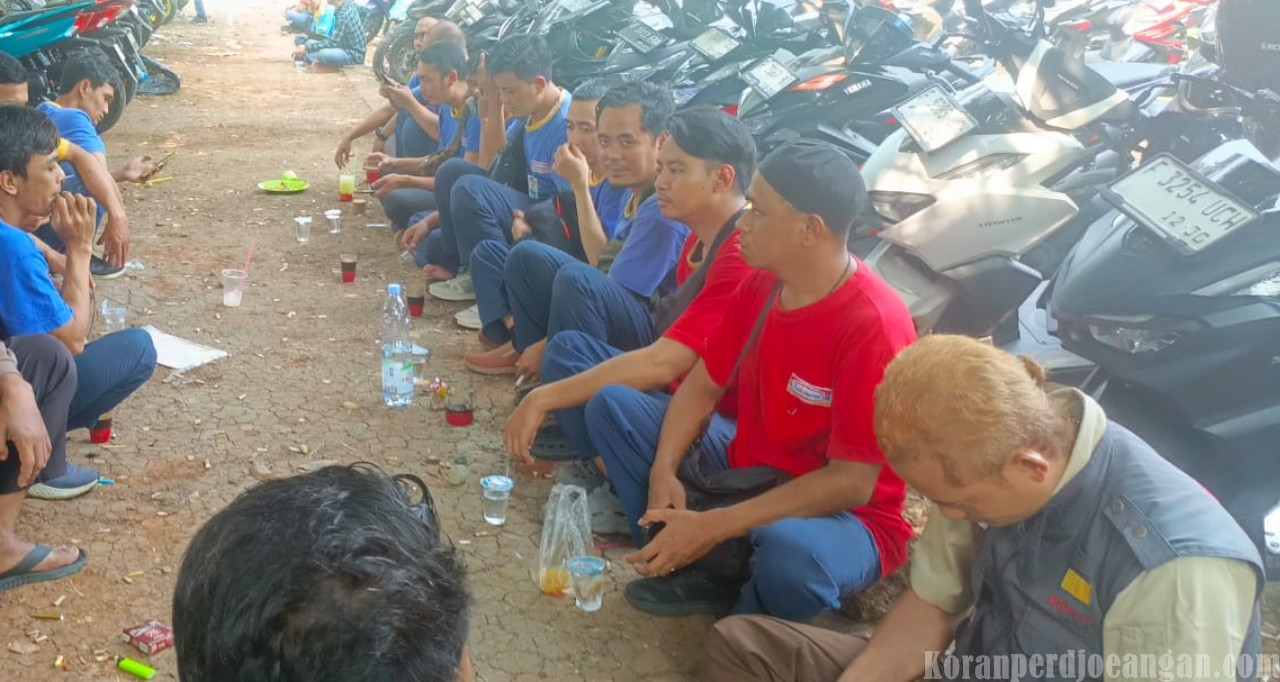 Rapat Rutin Serikat Pekerja FSPMI PT Indomarco Prismatama Matangkan Persiapan HUT PUK ke-9