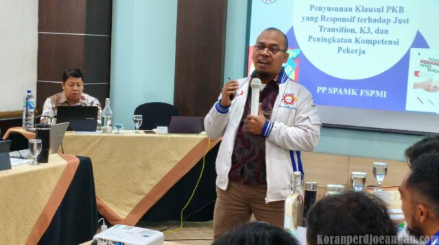 KSPI Bekali Peserta Pelatihan Negosiasi dengan Penyusunan Klausul PKB Berbasis Just Transition