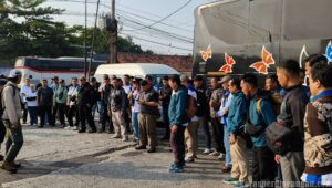70 Peserta MUSCAB IV PC SPAMK FSPMI Purwakarta Berangkat Hari Ini