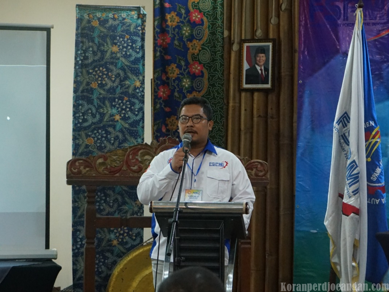 Ketua Panitia MUSCAB IV: Bangga Berjuang dan Konsisten Bersama FSPMI Adalah Sikap Tegak Lurus Pada Organisasi