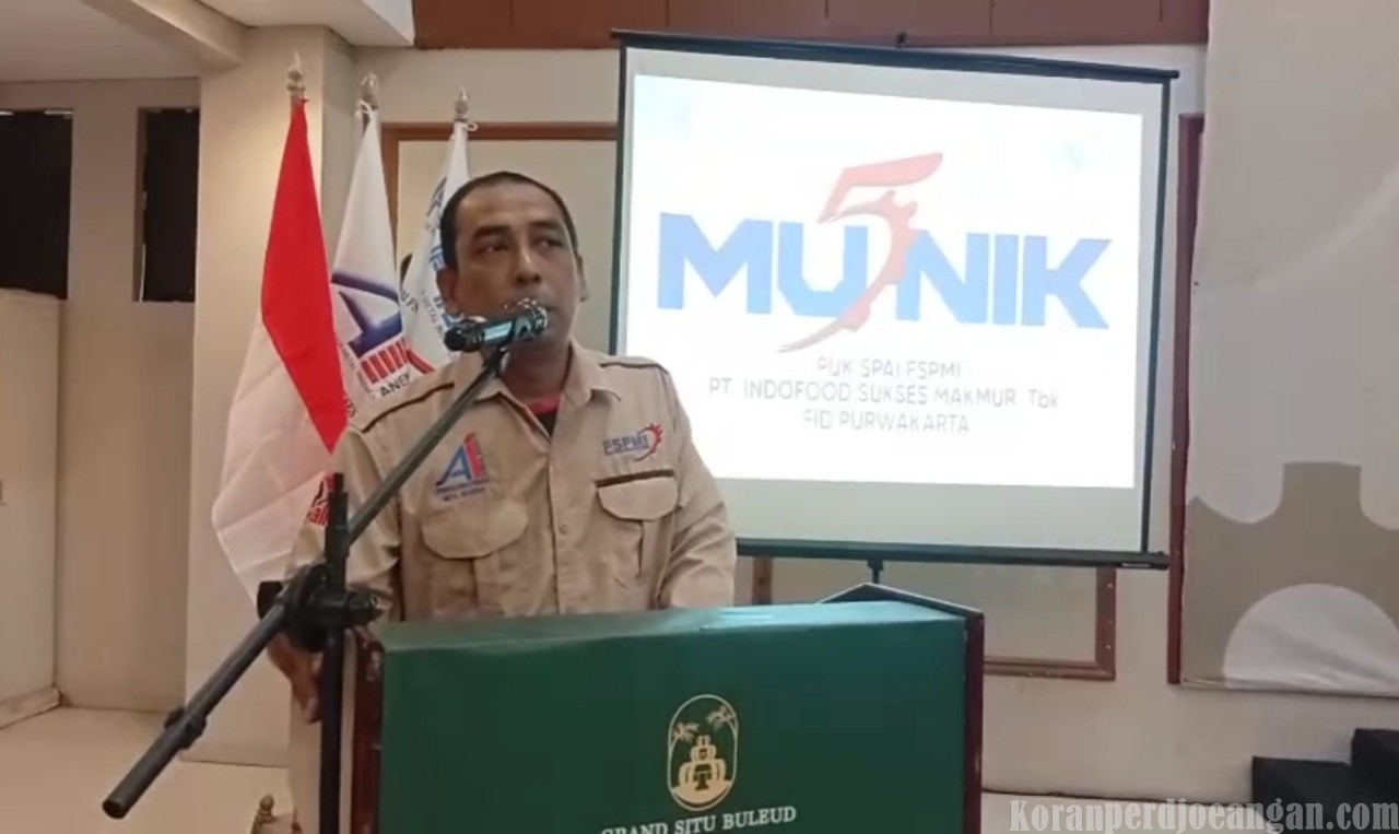Usung Semangat Bersatu, Berjuang, Menang, Musnik V Serikat Pekerja FSPMI PT Indofood FID Purwakarta Resmi Digelar