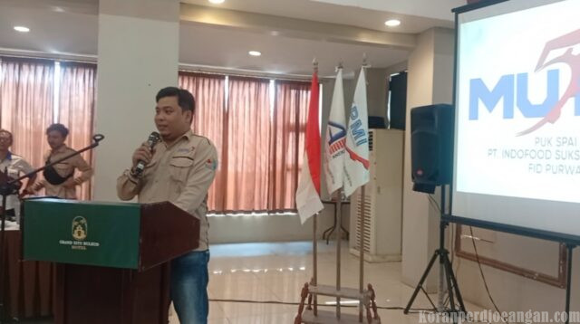 Angga Dwi Cahyo Terpilih Sebagai Ketua Serikat Pekerja FSPMI PT Indofood Purwakarta Periode 2026-2029